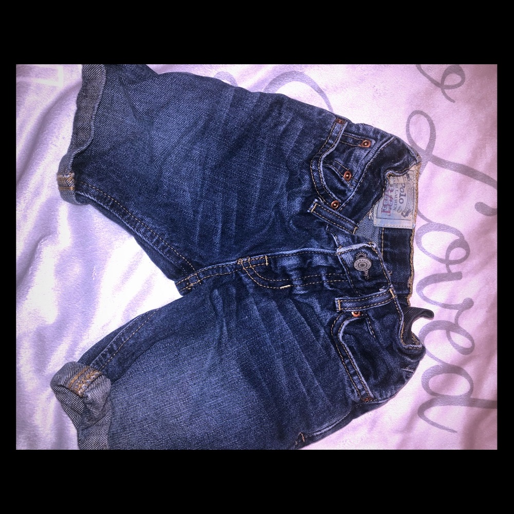 Polo jean shorts